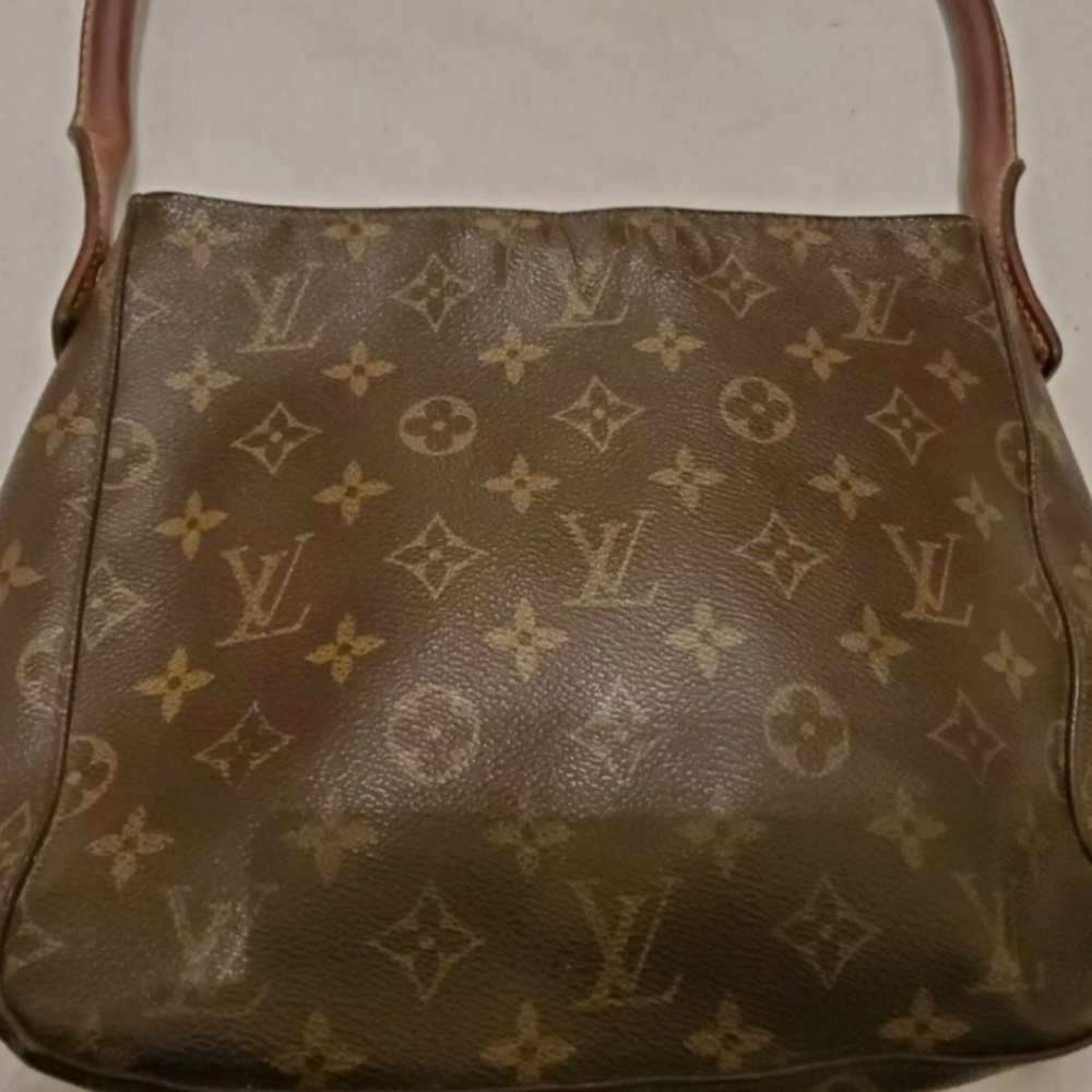 Louis Vuitton Brown MM Looping Shoulder Bag